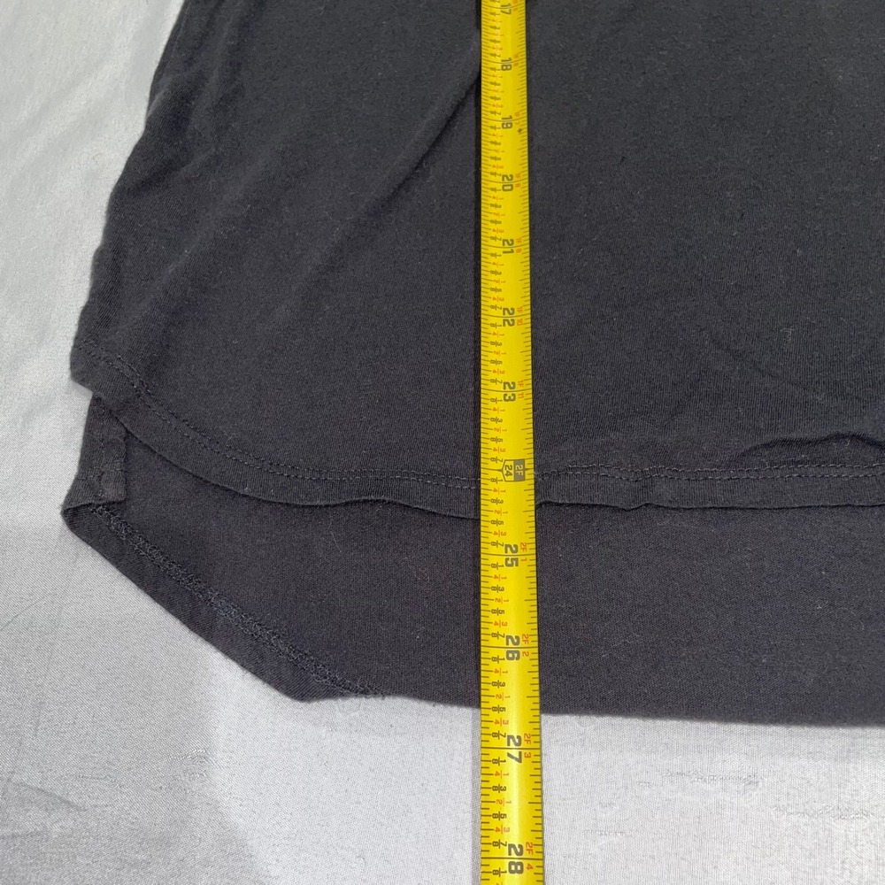 Fox Racing Womens Black Graphic T-Shirt Logo Scoop Neck Cotton Size Medium - Picture 5 of 7